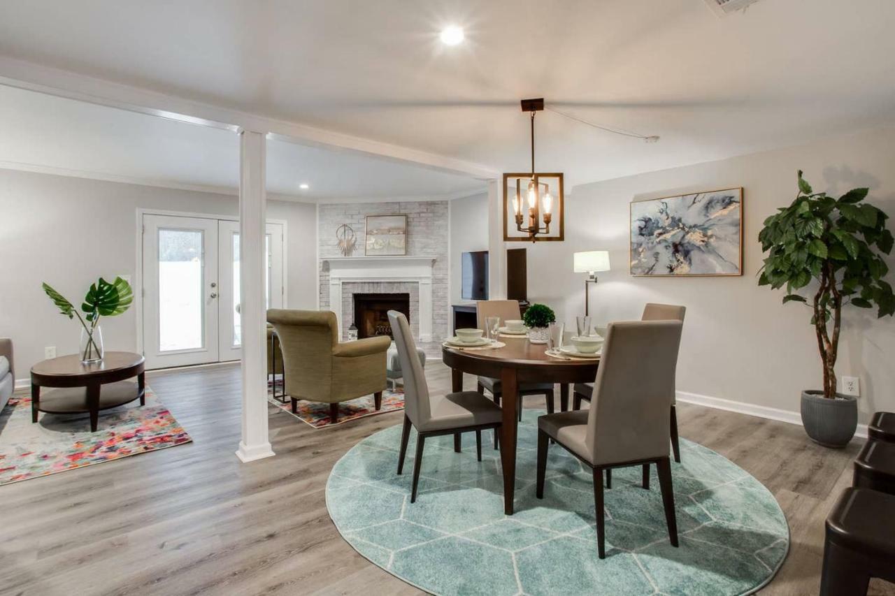 Modern + Cozy Townhome - Minutes To Avalon W/King Roswell Exterior foto
